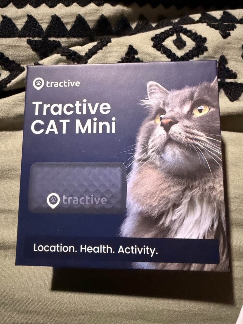 Active USA Tractive CAT Mini GPS Tracker - Navy Blue